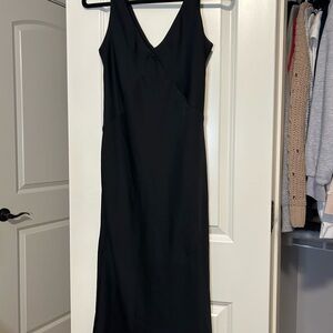 a new day Black Midi Dress